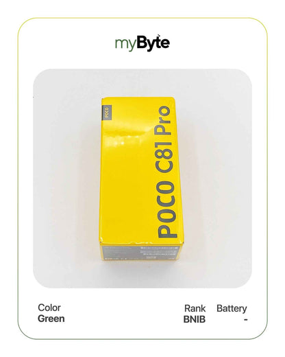Xiaomi POCO C81 Pro 128GB myByte International