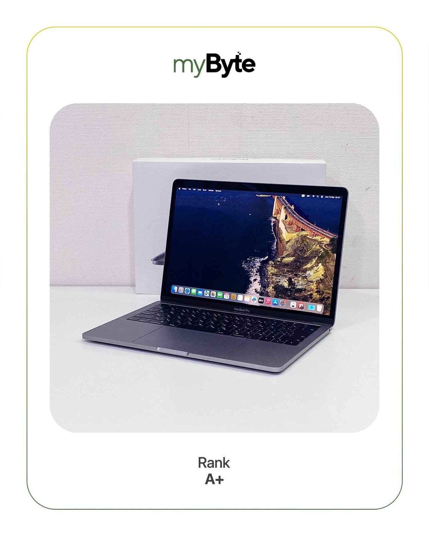 MacBook Pro Retina 13-inch 2019 2T3P Touch Bar myByte International