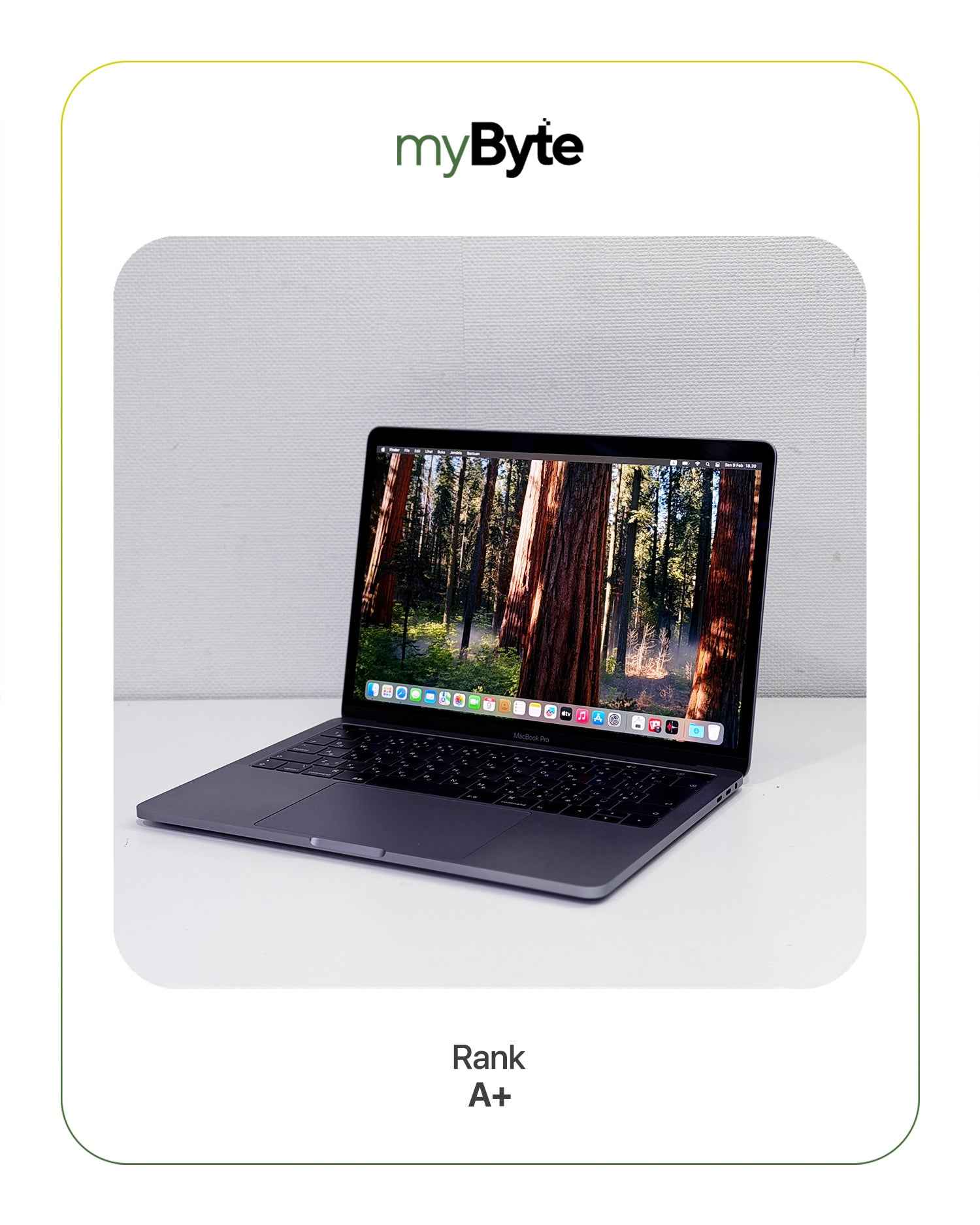 MacBook Pro 13-inch 2019 Touch Bar 4T3P myByte International