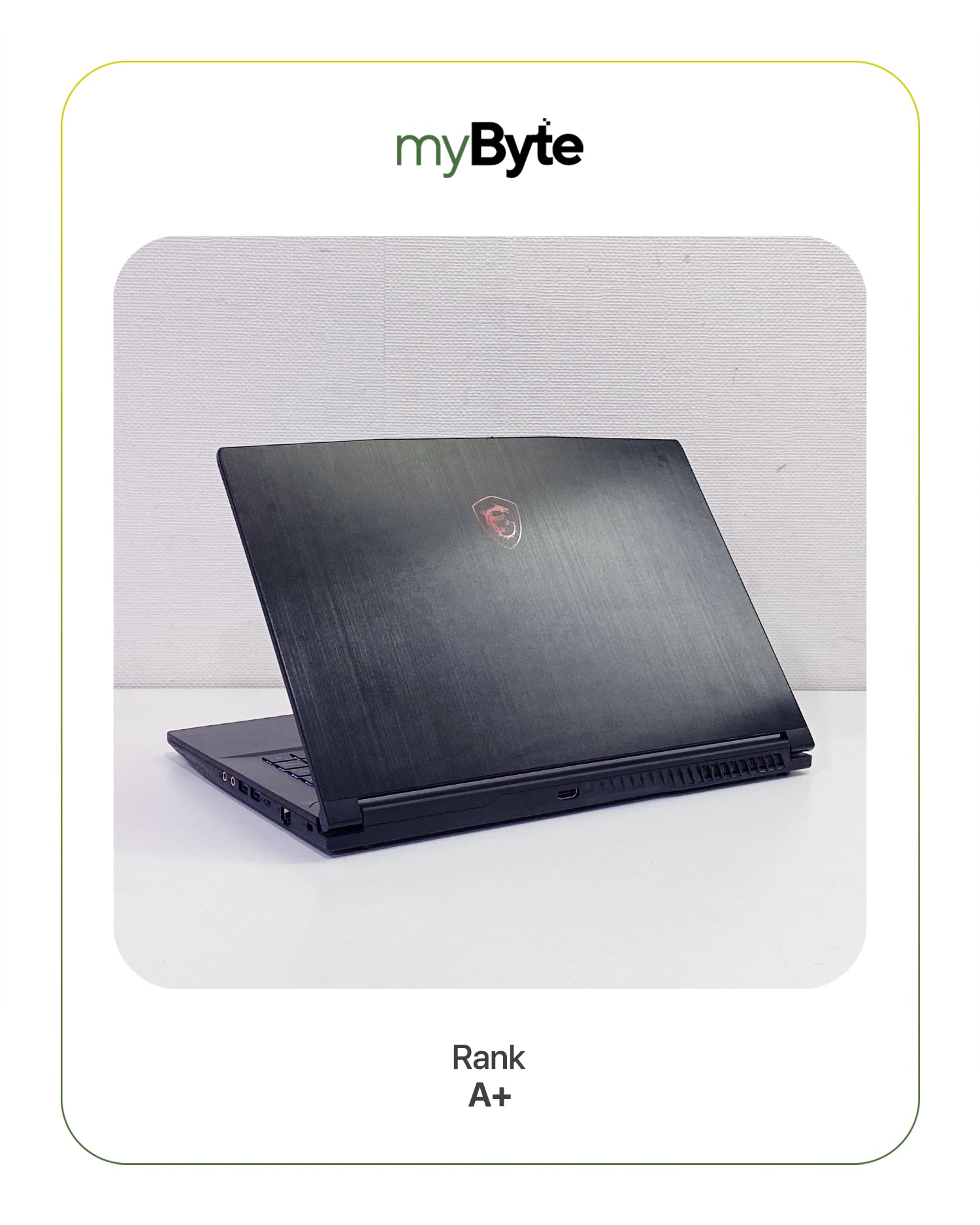 Gaming MSI GF63 Thin 11UC myByte International