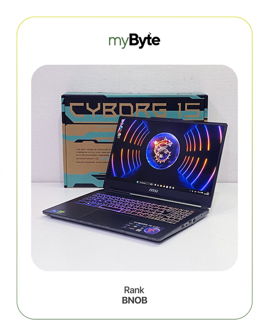 Gaming MSI Cyborg 15 A13UCK myByte International