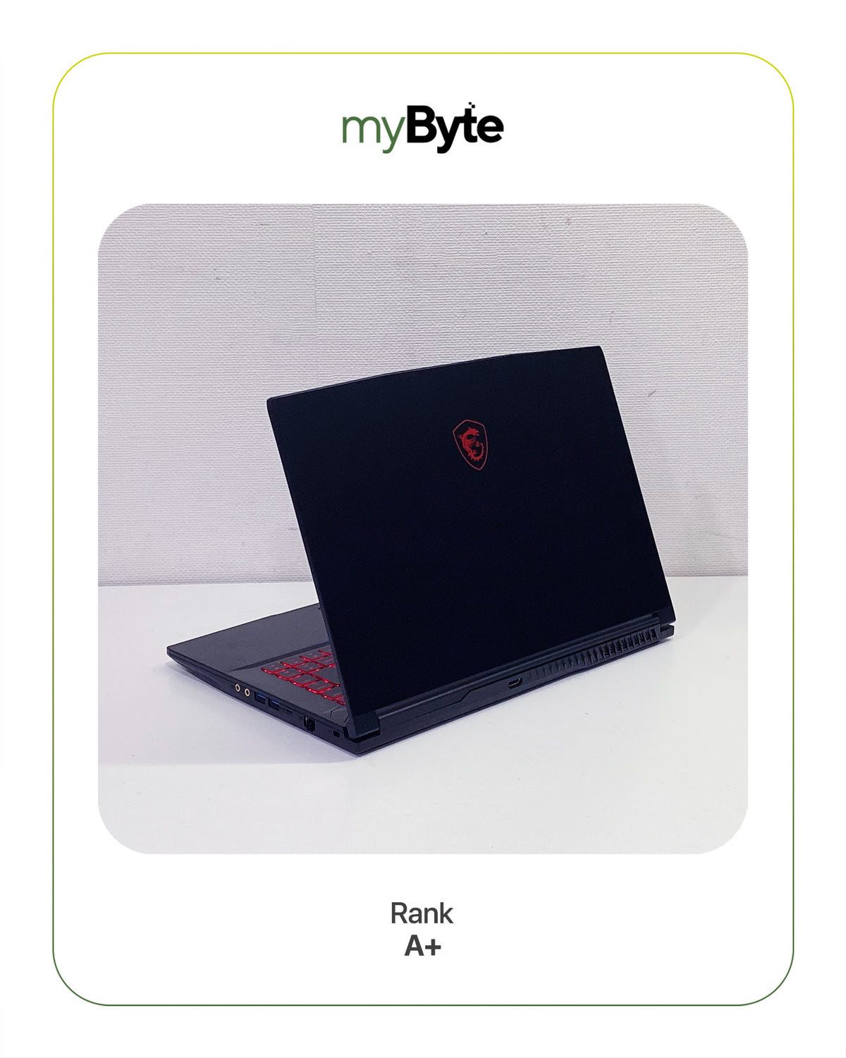 Gaming MSI GF63 Thin 10SC myByte International