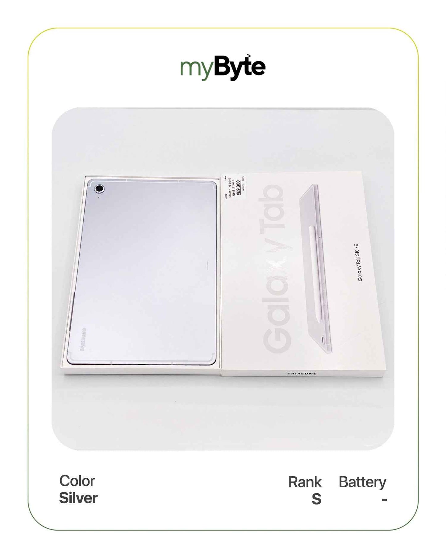 Samsung Galaxy Tab S10 FE 128GB (Wi-Fi) myByte International
