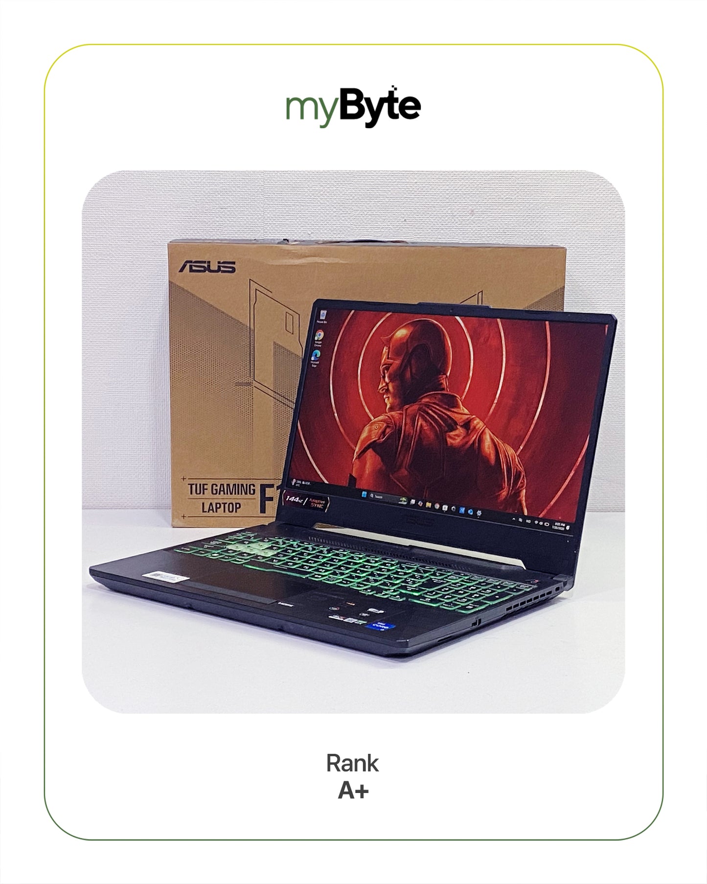 ASUS TUF Gaming F15 FX506HM myByte International