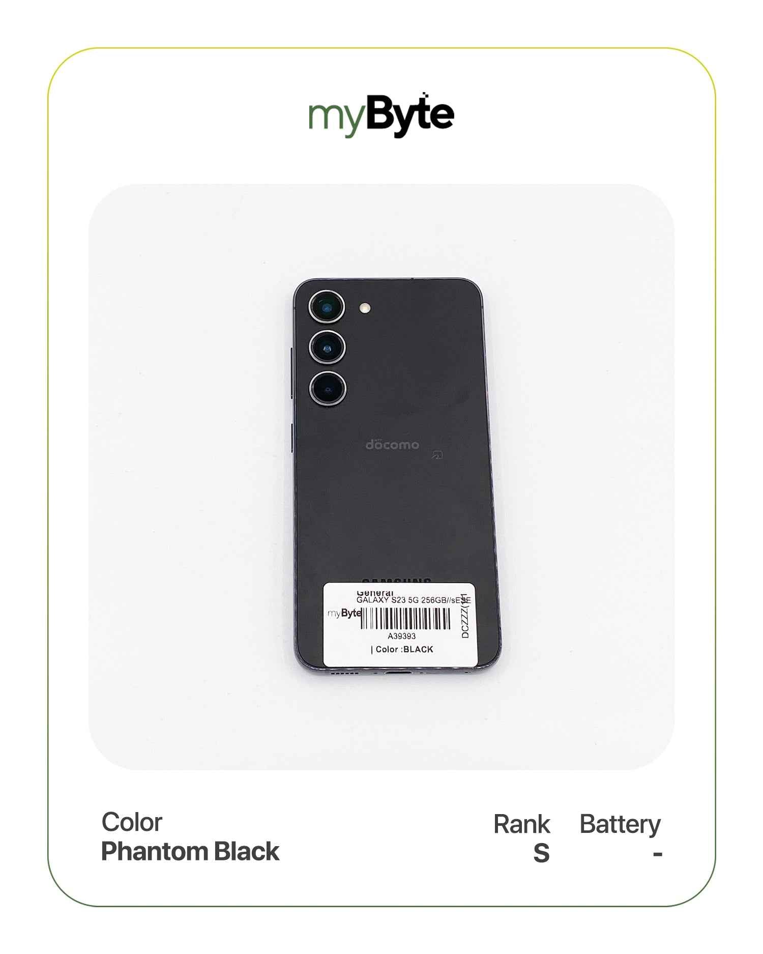 Samsung Galaxy S23 5G 256GB Docomo Ver. (SIM Free) myByte International