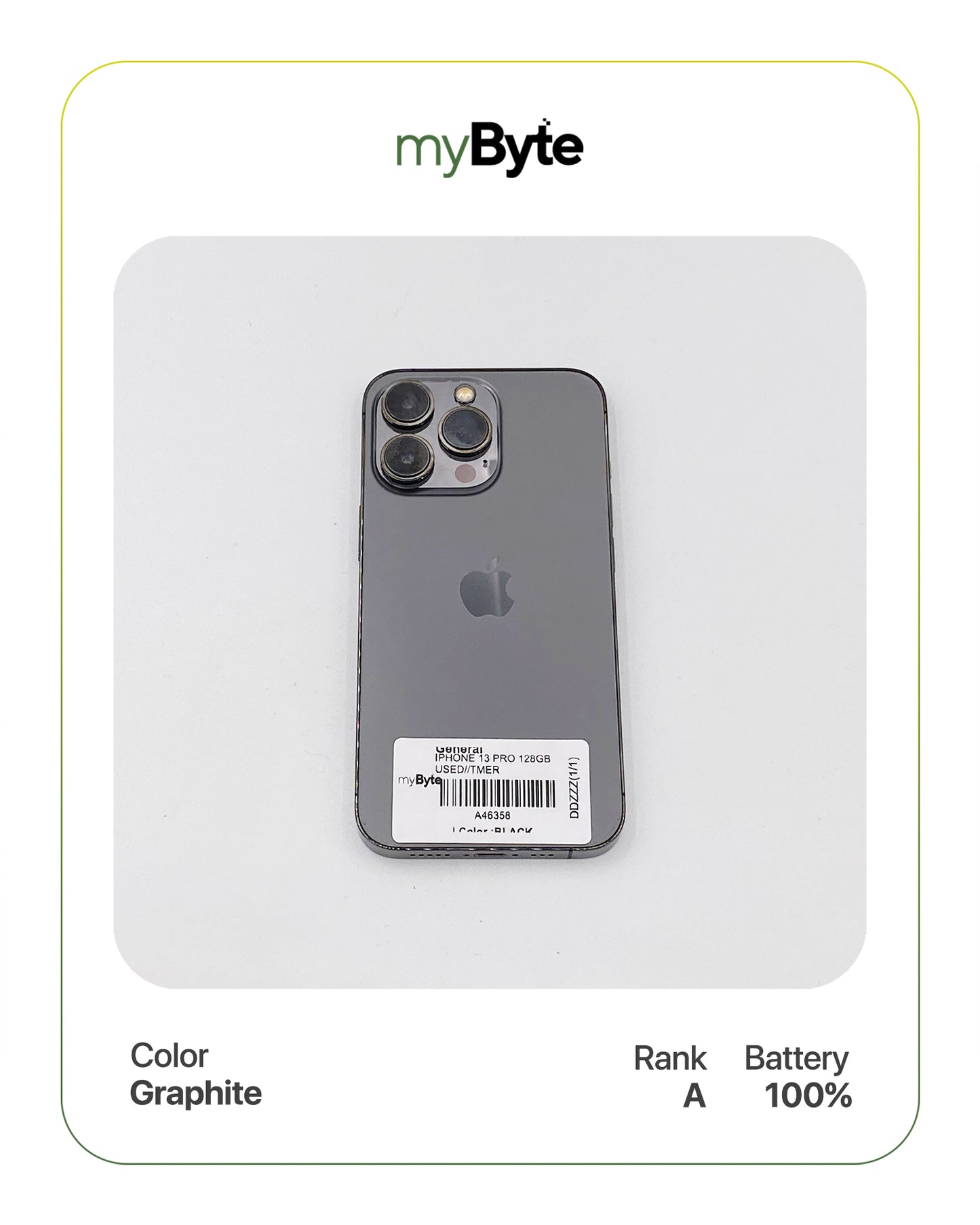 iPhone 13 Pro 5G 128GB (SIM Free) myByte International
