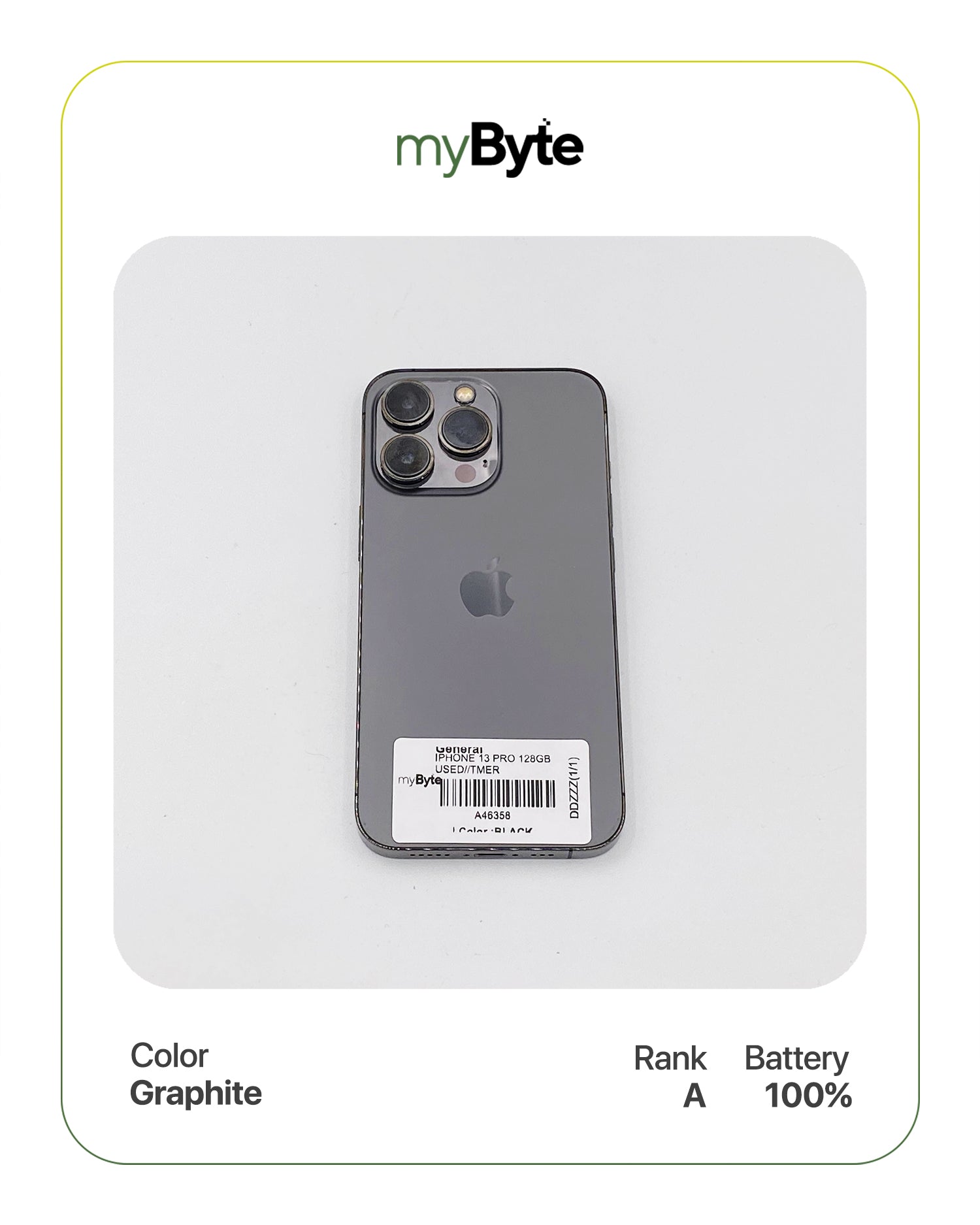 iPhone 13 Pro 5G 128GB (SIM Free) myByte International