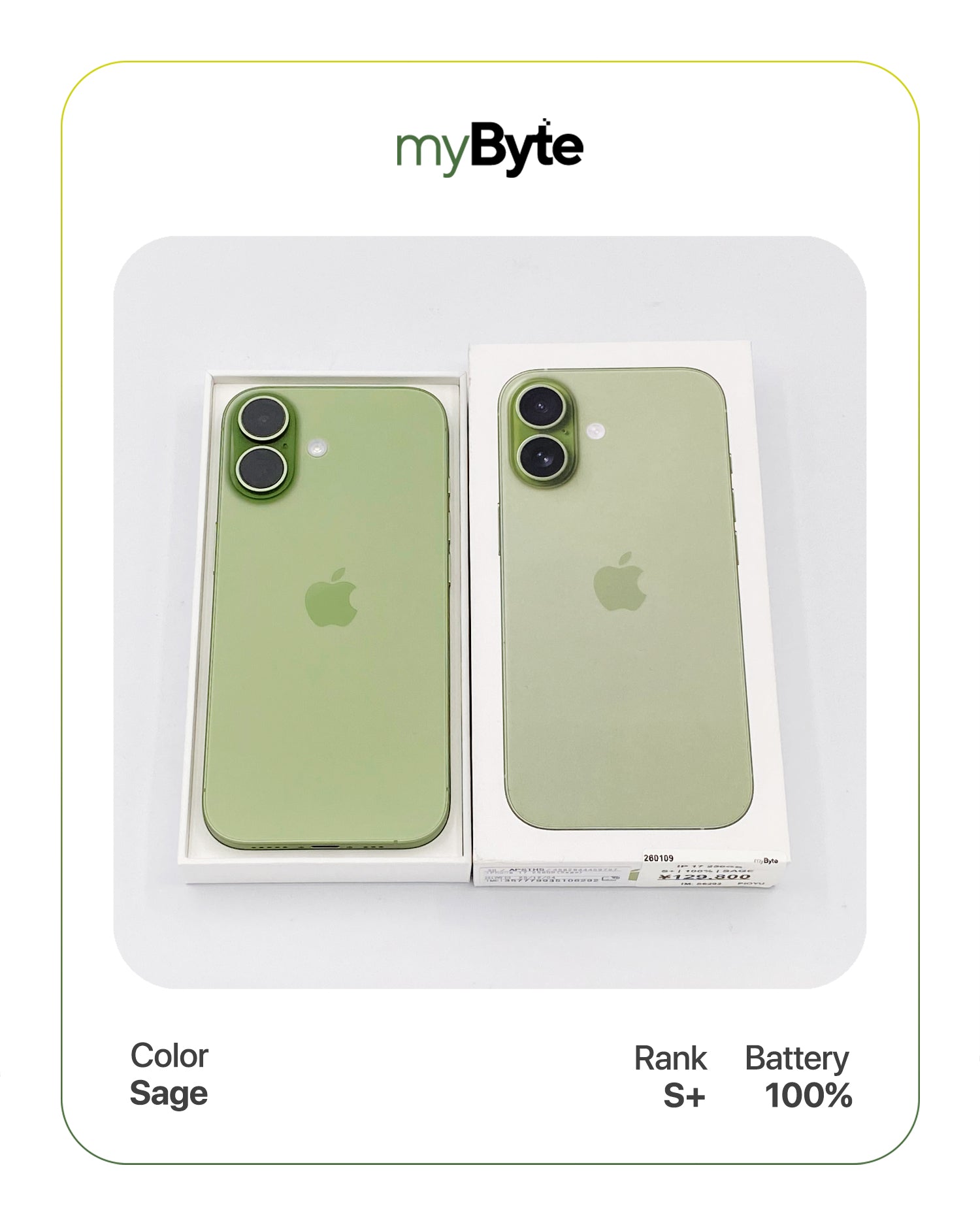 iPhone 17 5G 256GB eSIM (SIM Free) myByte International