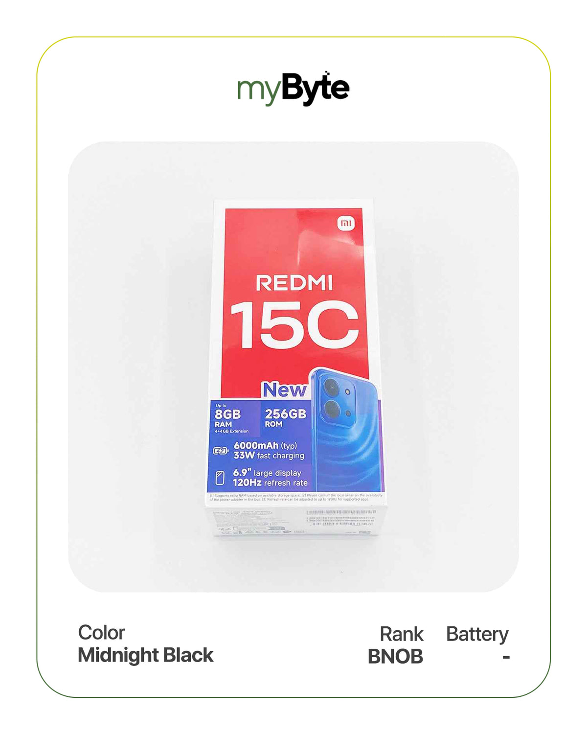 Redmi 15C 256GB (SIM Free)
