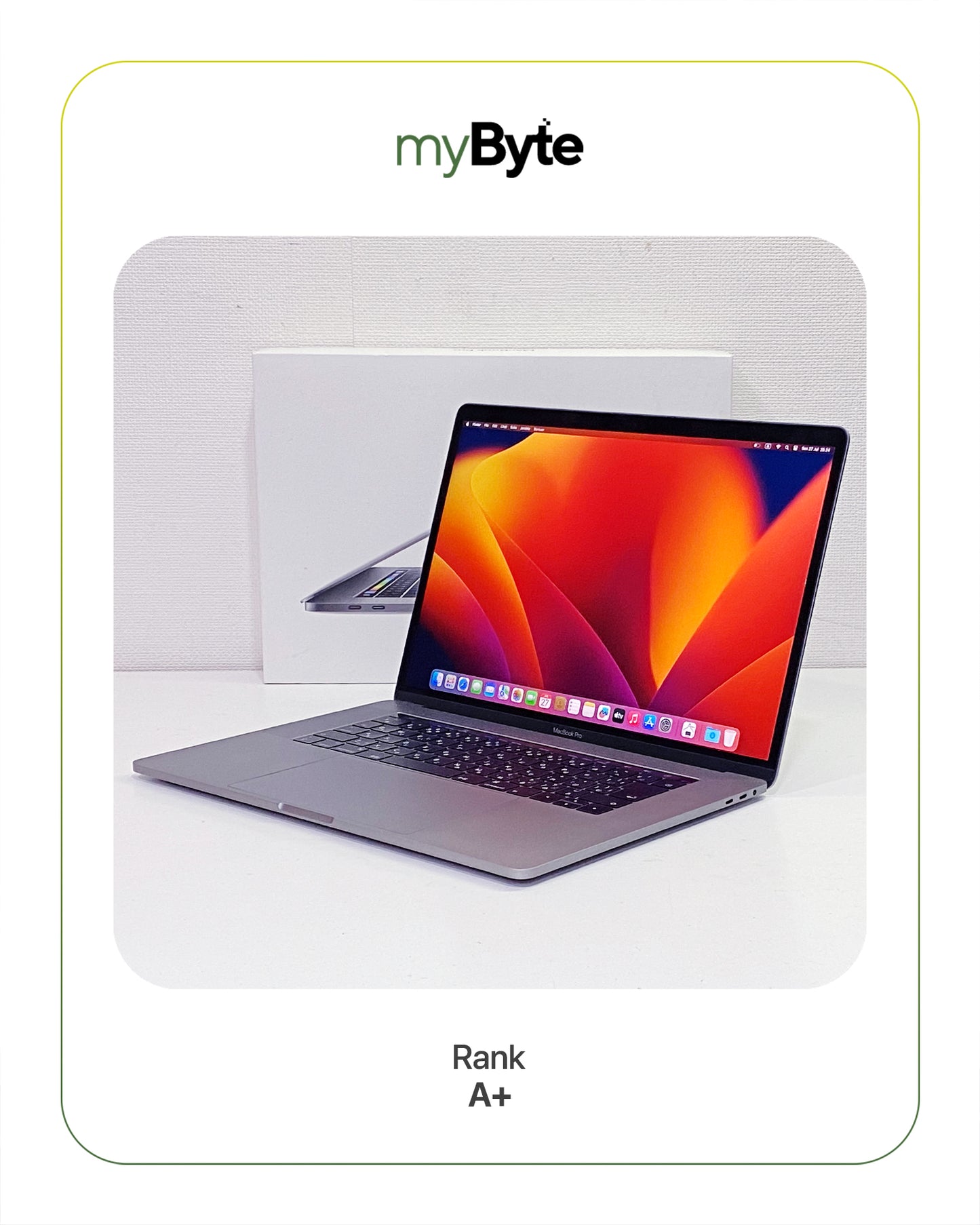 MacBook Pro Retina 15-inch 2017 Touch Bar myByte International