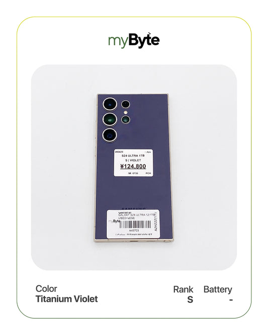 Samsung Galaxy S24 Ultra 5G 1TB (SIM Free) myByte International