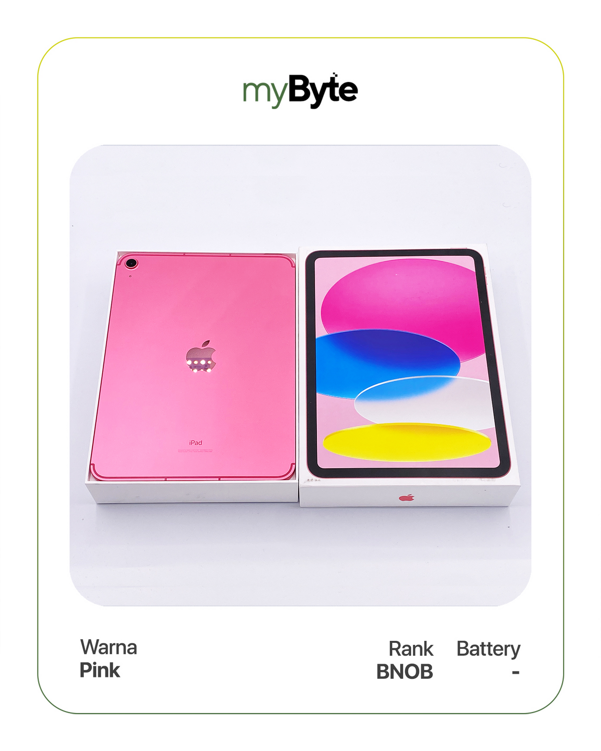 iPad A16 2025 256GB (Wi-Fi) Pink myByte International