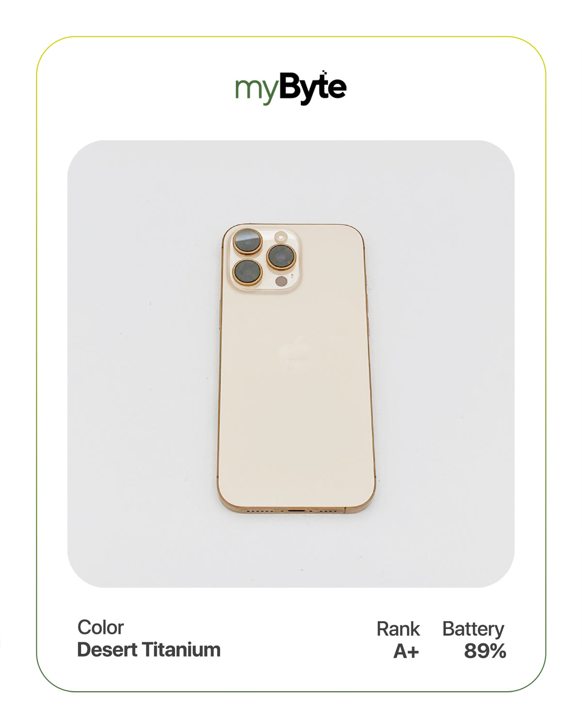 iPhone 16 Pro Max 5G 256GB (SIM Free) myByte International