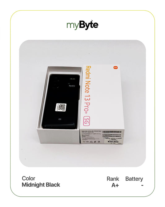 Redmi Note 13 Pro+ 5G 256GB (SIM Free) myByte International