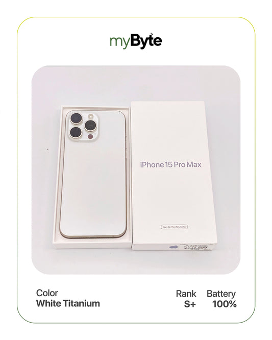 iPhone 15 Pro Max 5G 256GB (SIM Free) myByte International