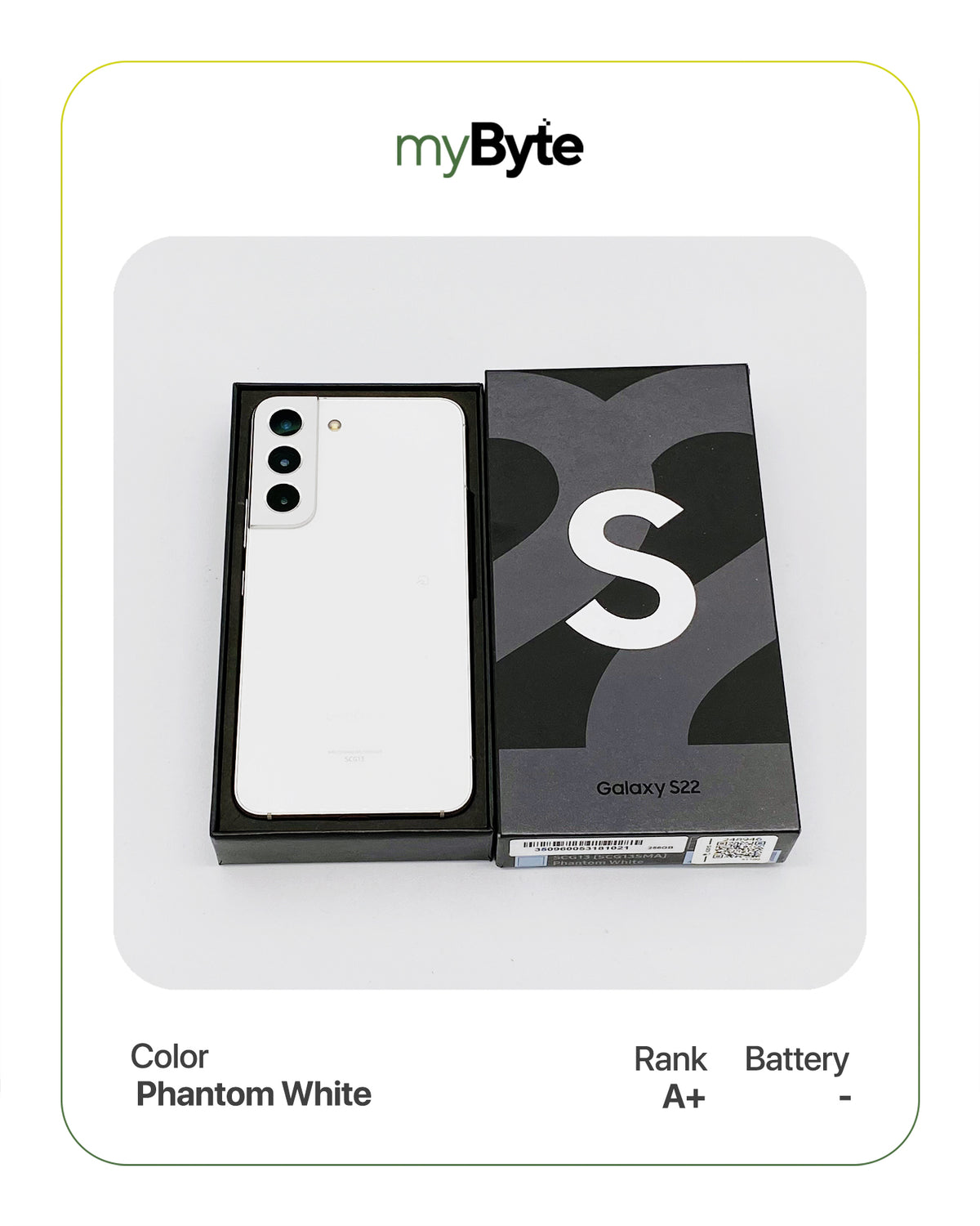 Samsung Galaxy S22 5G 256GB (SIM Free) myByte International