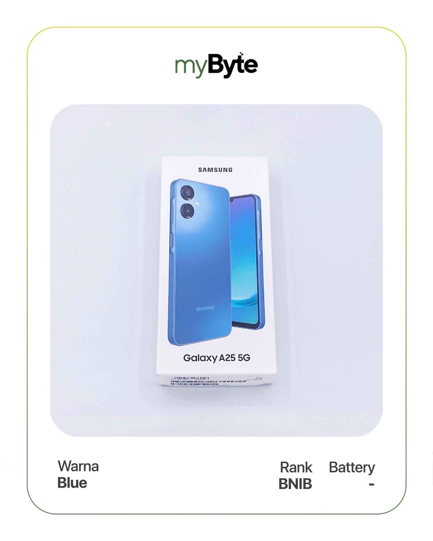 Samsung Galaxy A25 5G 64GB (SIM Free) Blue SIM Free myByte International