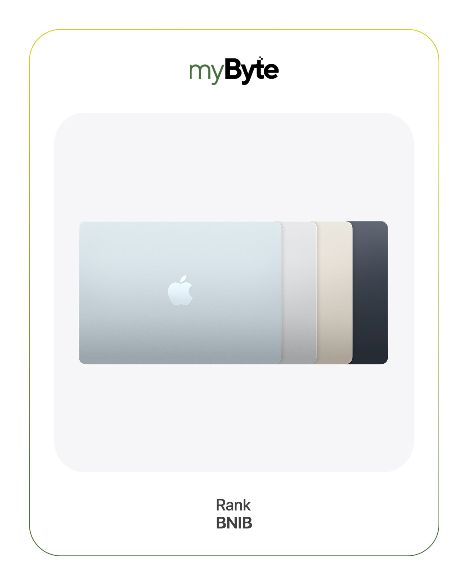 MacBook Air 13-inch M4 2025 myByte International