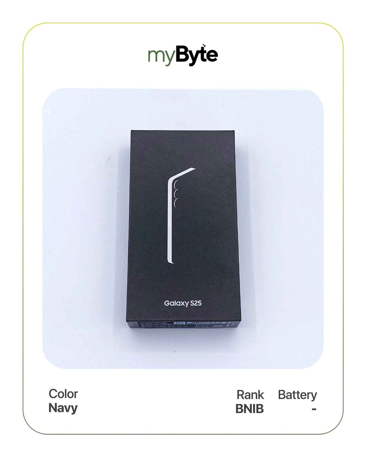 Samsung Galaxy S25 5G 256GB (SIM Free) Navy myByte International