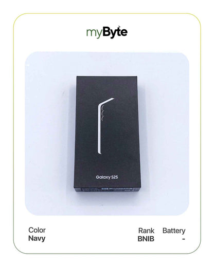 Samsung Galaxy S25 5G 256GB (SIM Free) Navy myByte International