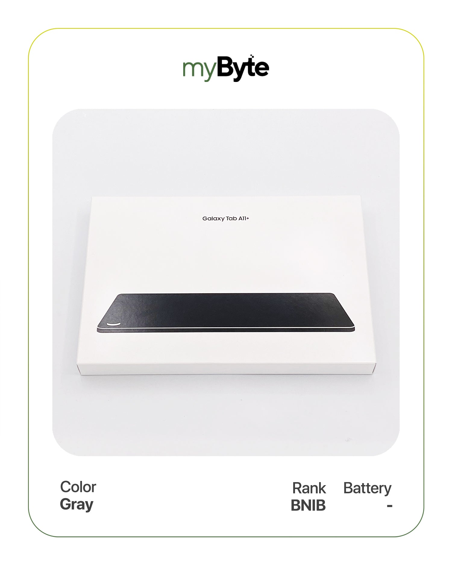 Samsung Galaxy Tab A11+ SM-X230 128GB (Wi-Fi) Gray myByte International