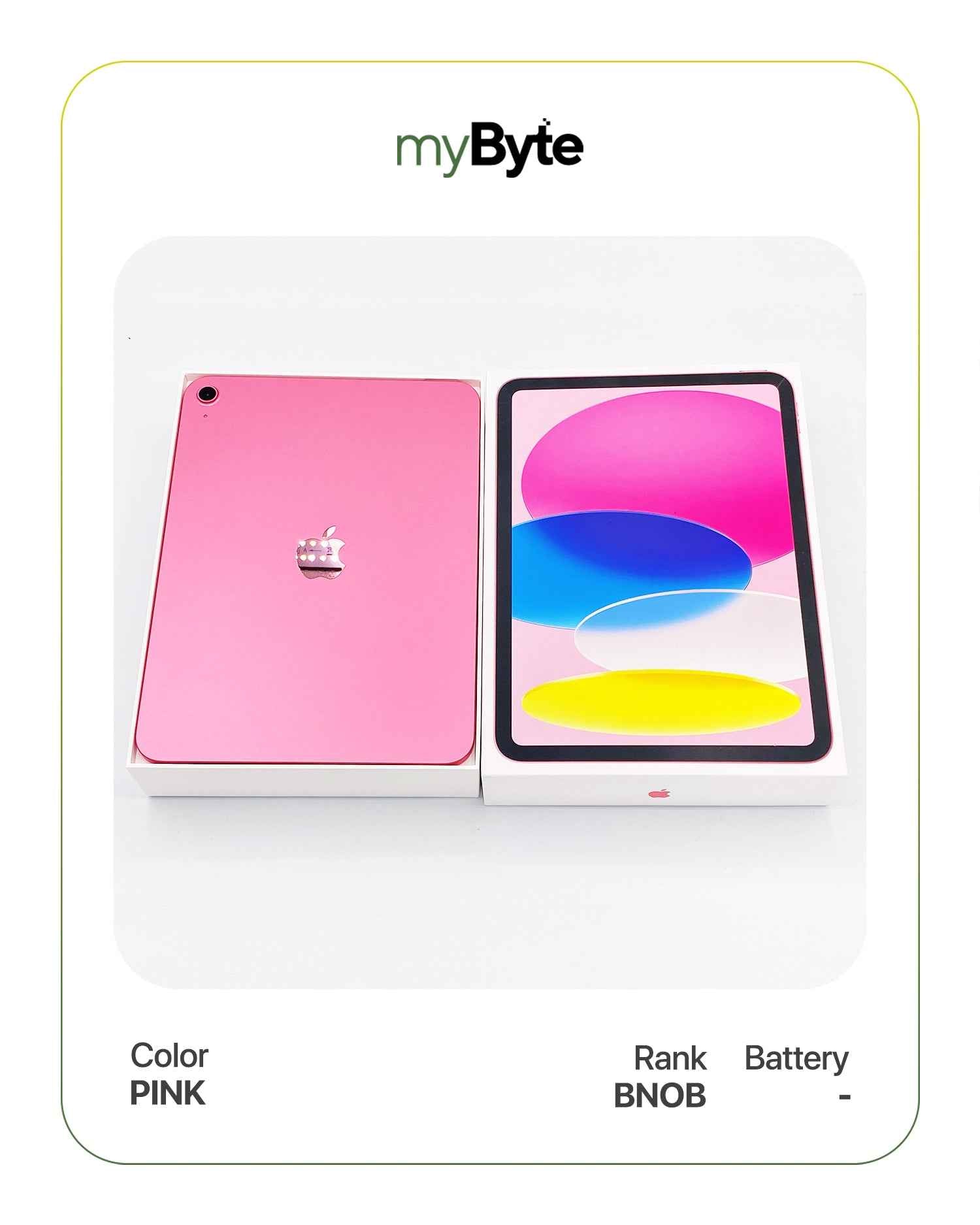 iPad A16 2025 128GB (Wi-Fi) Pink myByte International