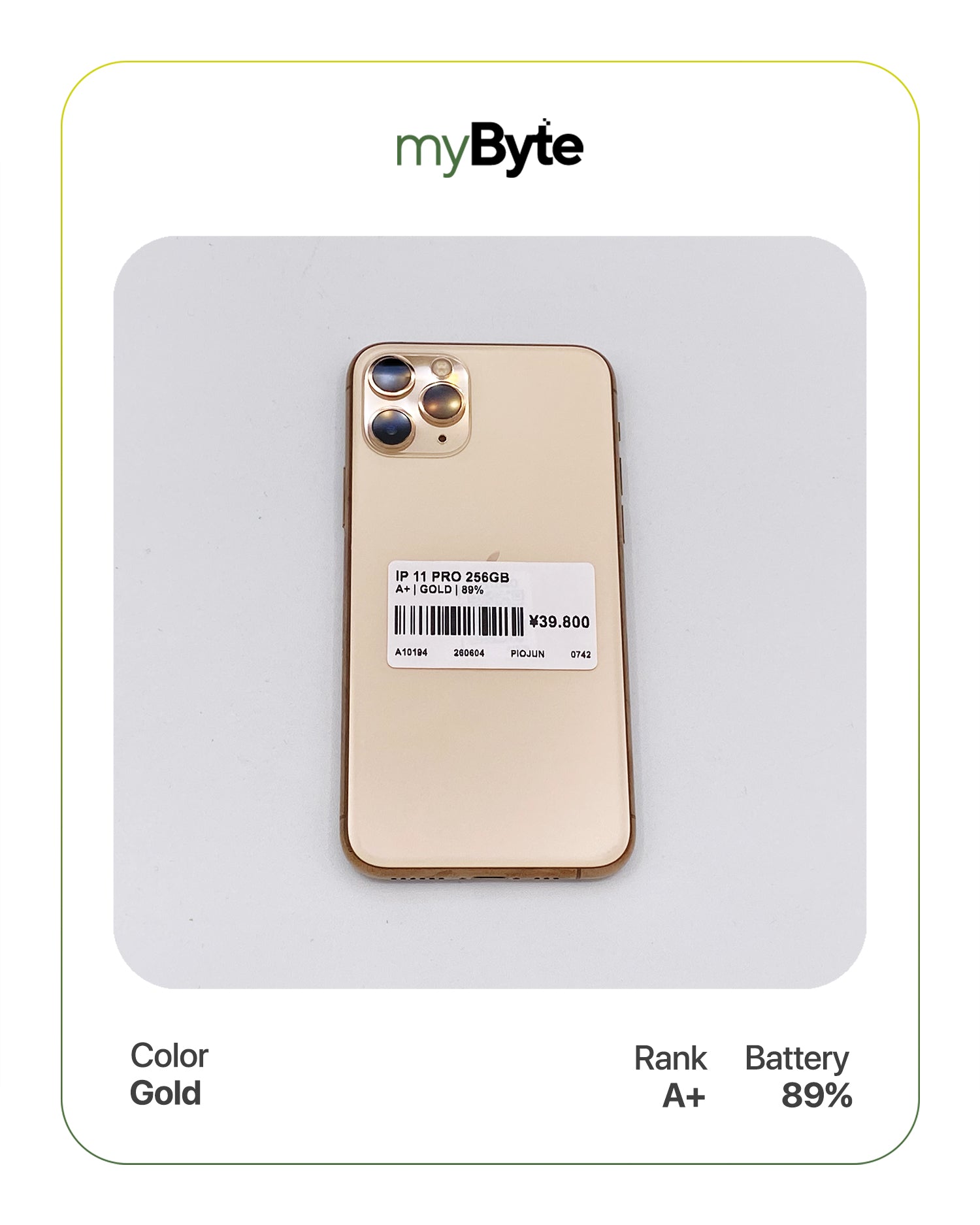 iPhone 11 Pro 256GB (SIM Free)