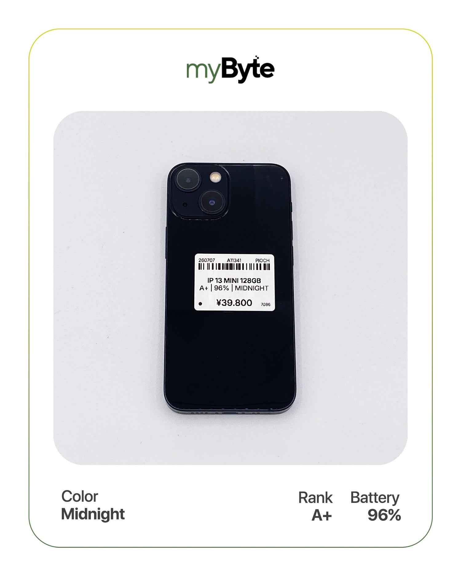 iPhone 13 mini 5G 128GB (SIM Free)