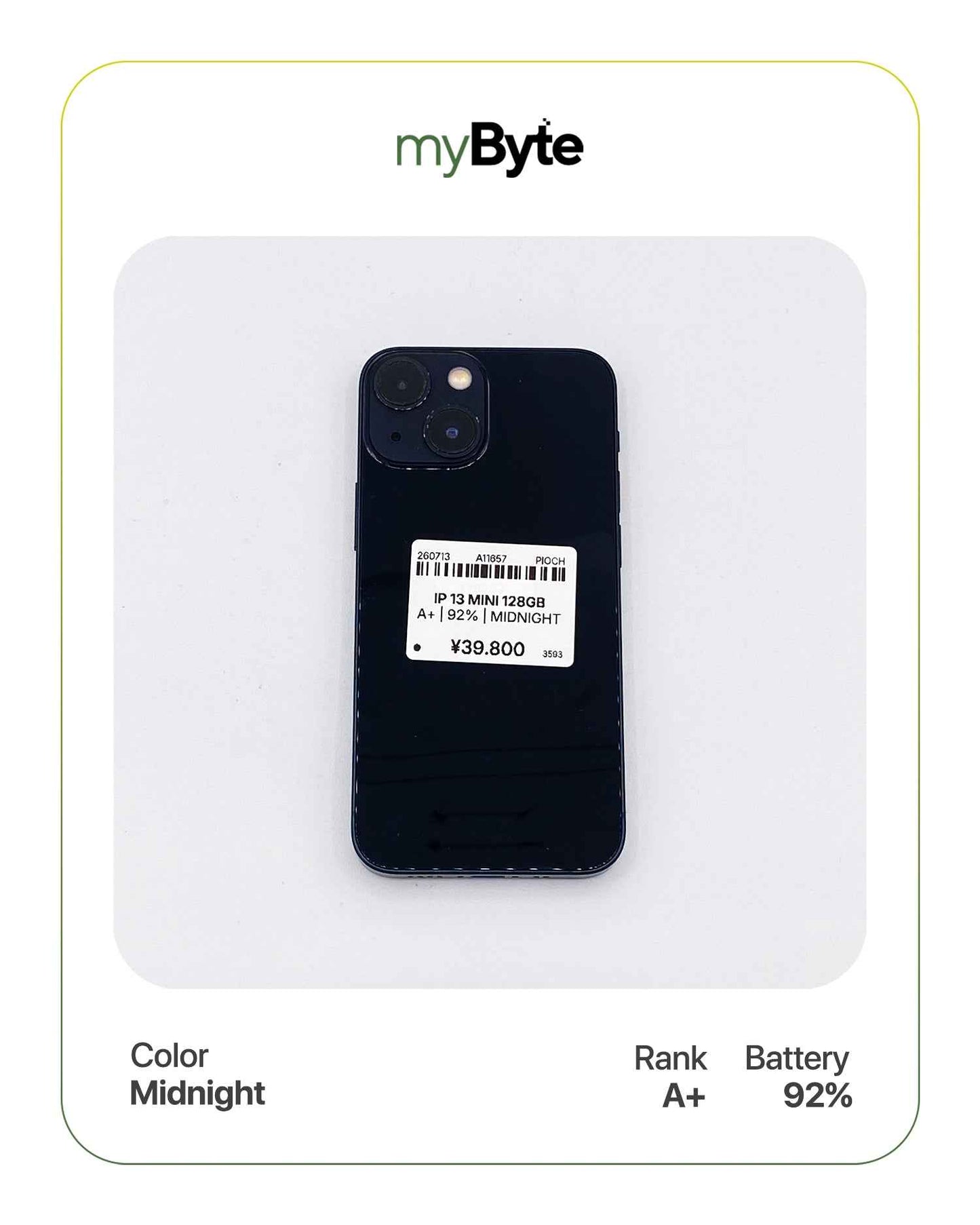 iPhone 13 mini 5G 128GB (SIM Free)