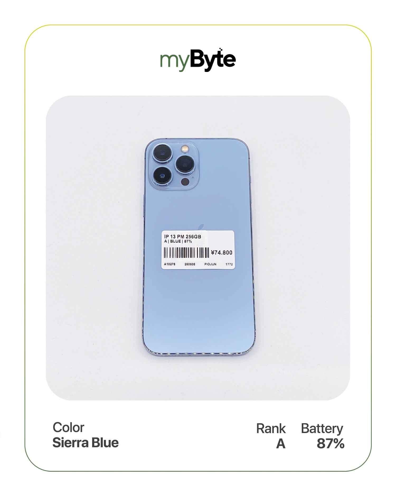iPhone 13 Pro Max 5G 256GB (SIM Free)