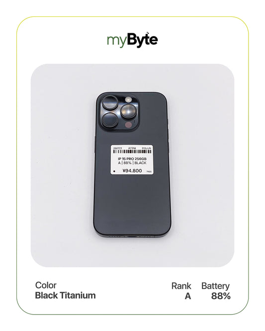 iPhone 15 Pro 5G 256GB (SIM Free) myByte International