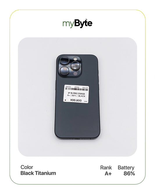 iPhone 15 Pro 5G 256GB (SIM Free) myByte International
