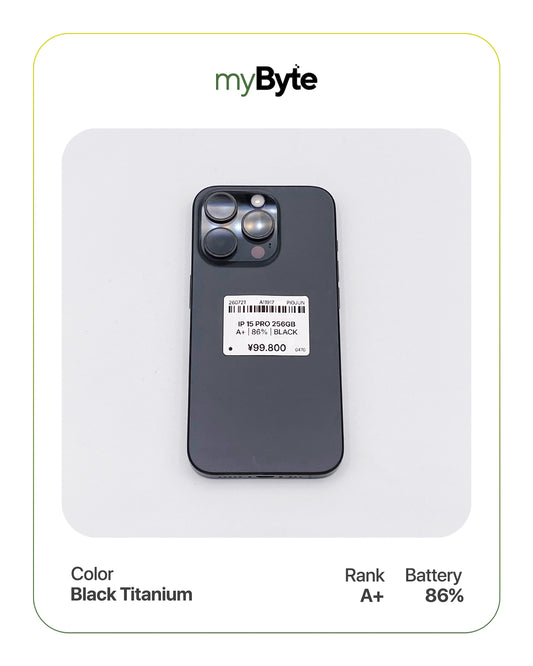 iPhone 15 Pro 5G 256GB (SIM Free) myByte International