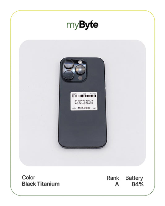 iPhone 15 Pro 5G 256GB (SIM Free) myByte International