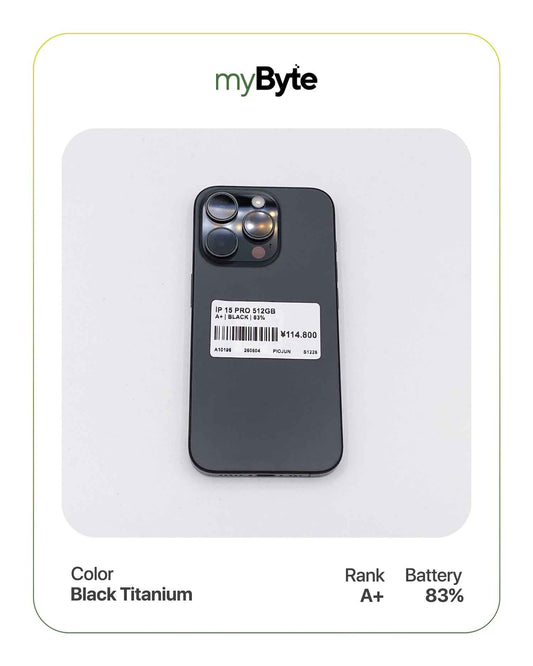 iPhone 15 Pro 5G 512GB (SIM Free) myByte International