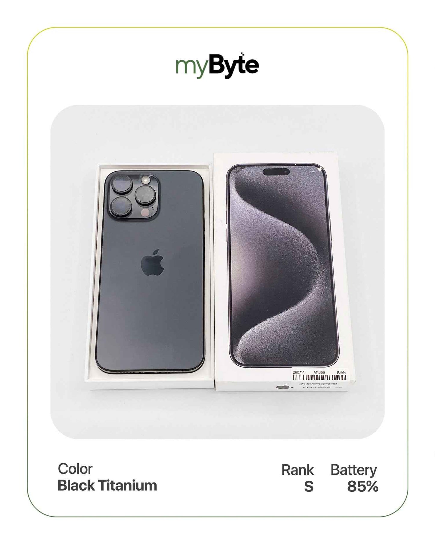 iPhone 15 Pro Max 5G 256GB (SIM Free)