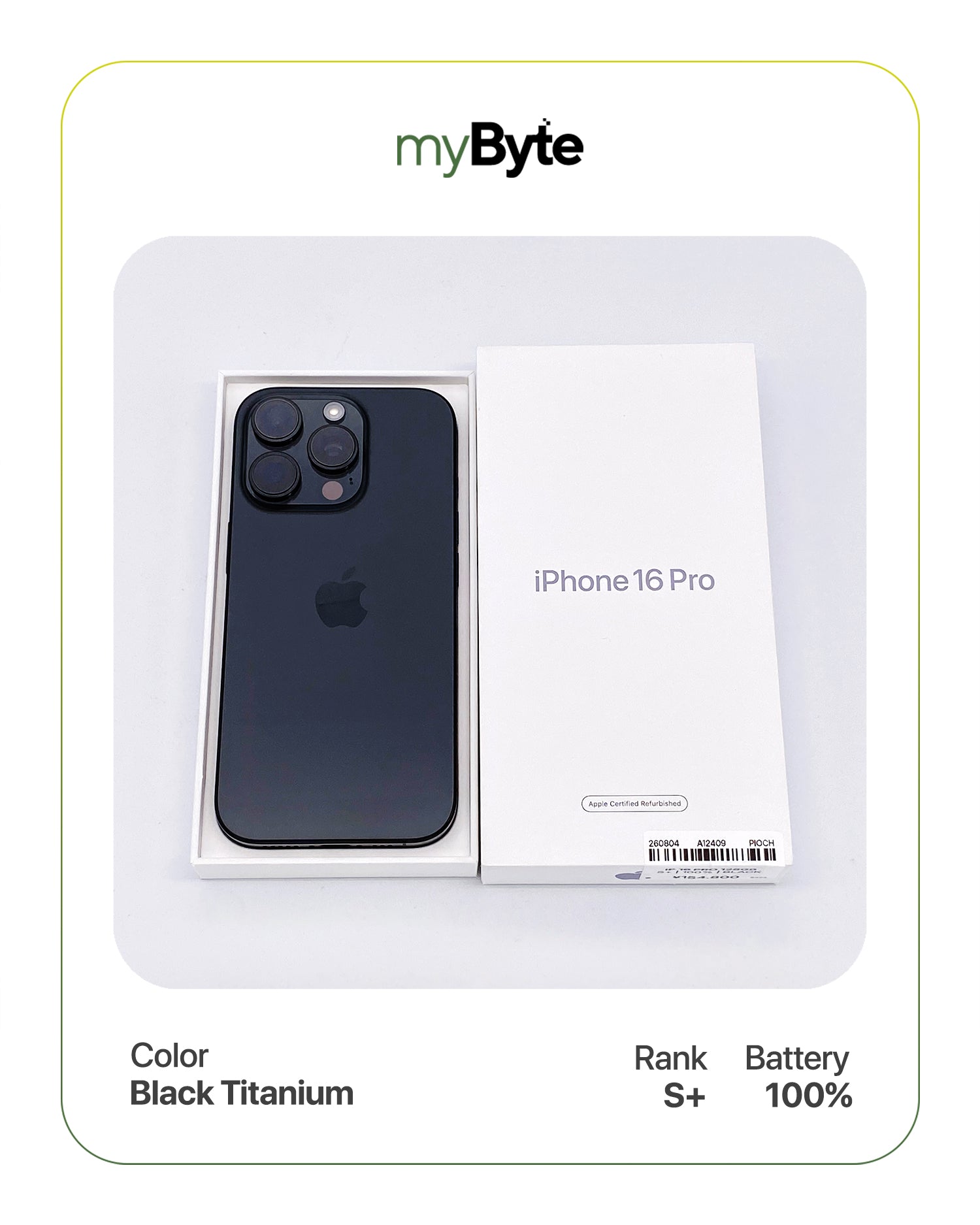 iPhone 16 Pro 5G 128GB (SIM Free)