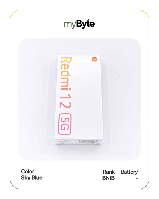 Redmi 12 5G 128GB (SIM Free) myByte International