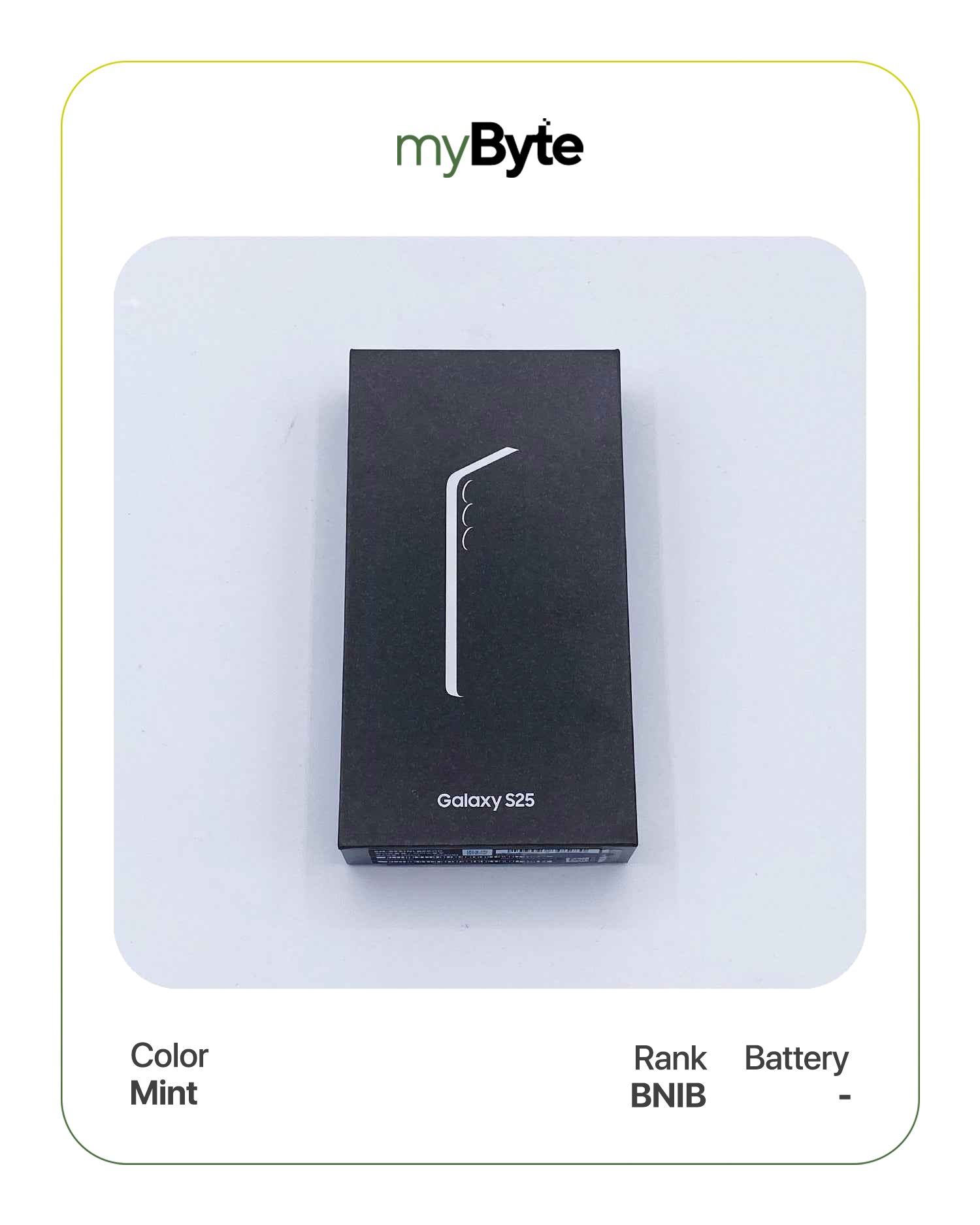 Samsung Galaxy S25 5G 256GB (SIM Free) myByte International