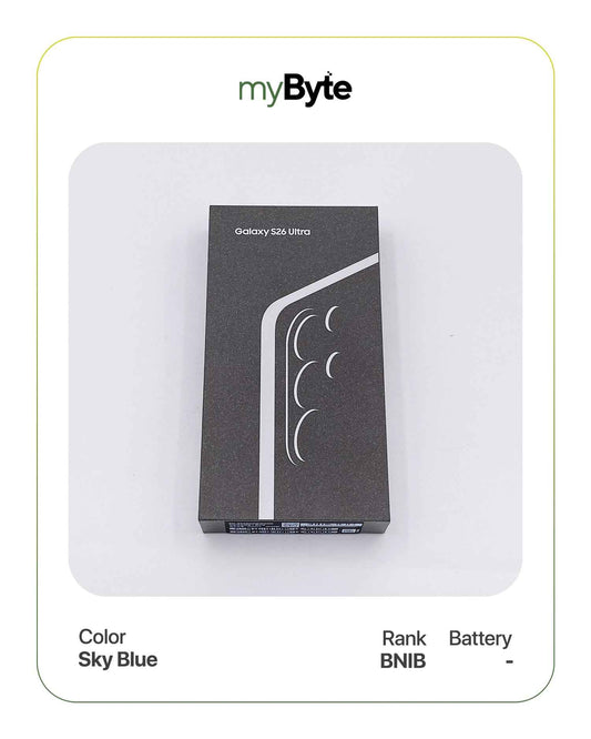 Samsung Galaxy S26 Ultra 5G 512GB (SIM Free) Sky Blue SIM Free myByte International