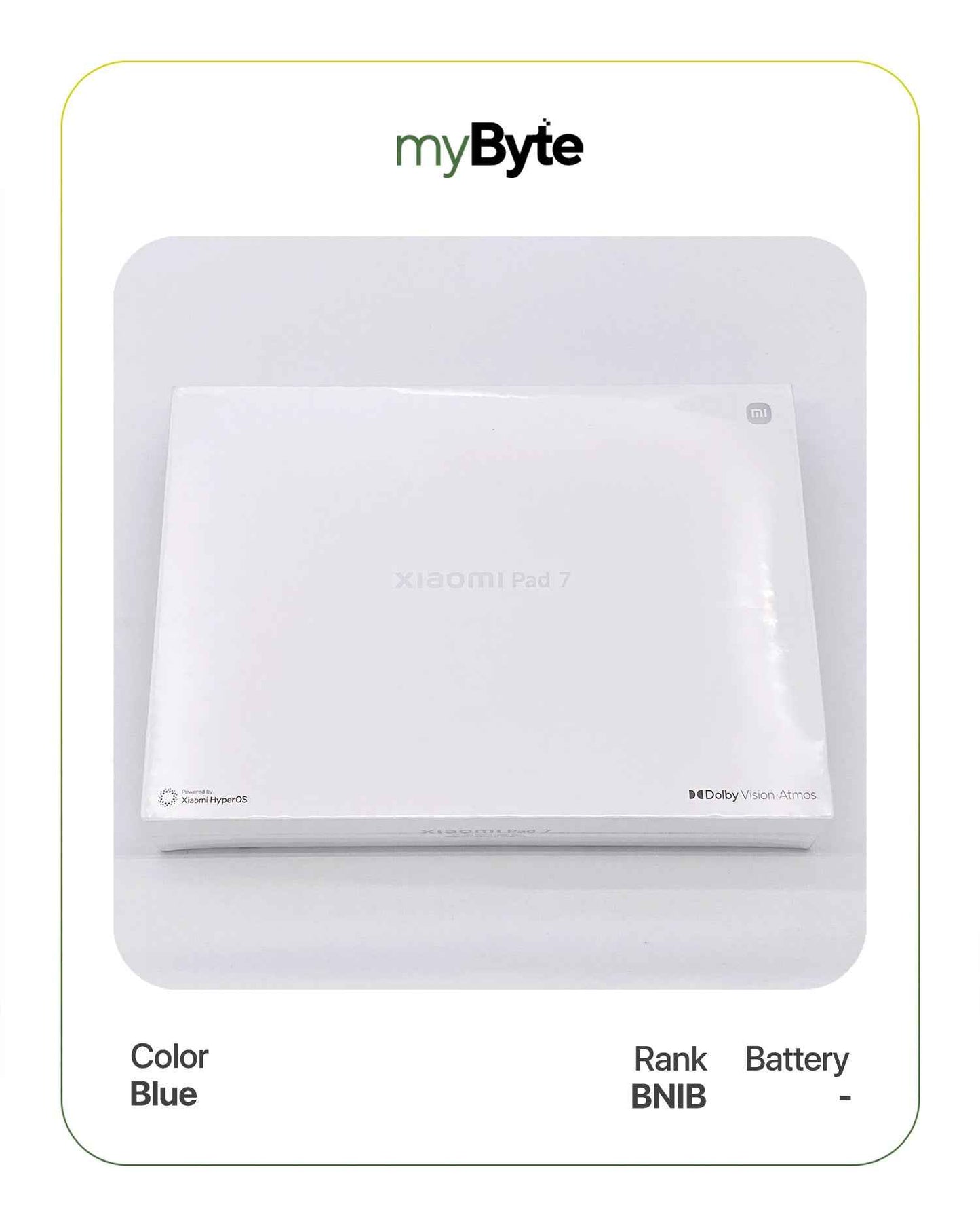 Xiaomi Pad 7 256GB (Wi-Fi) Blue myByte International